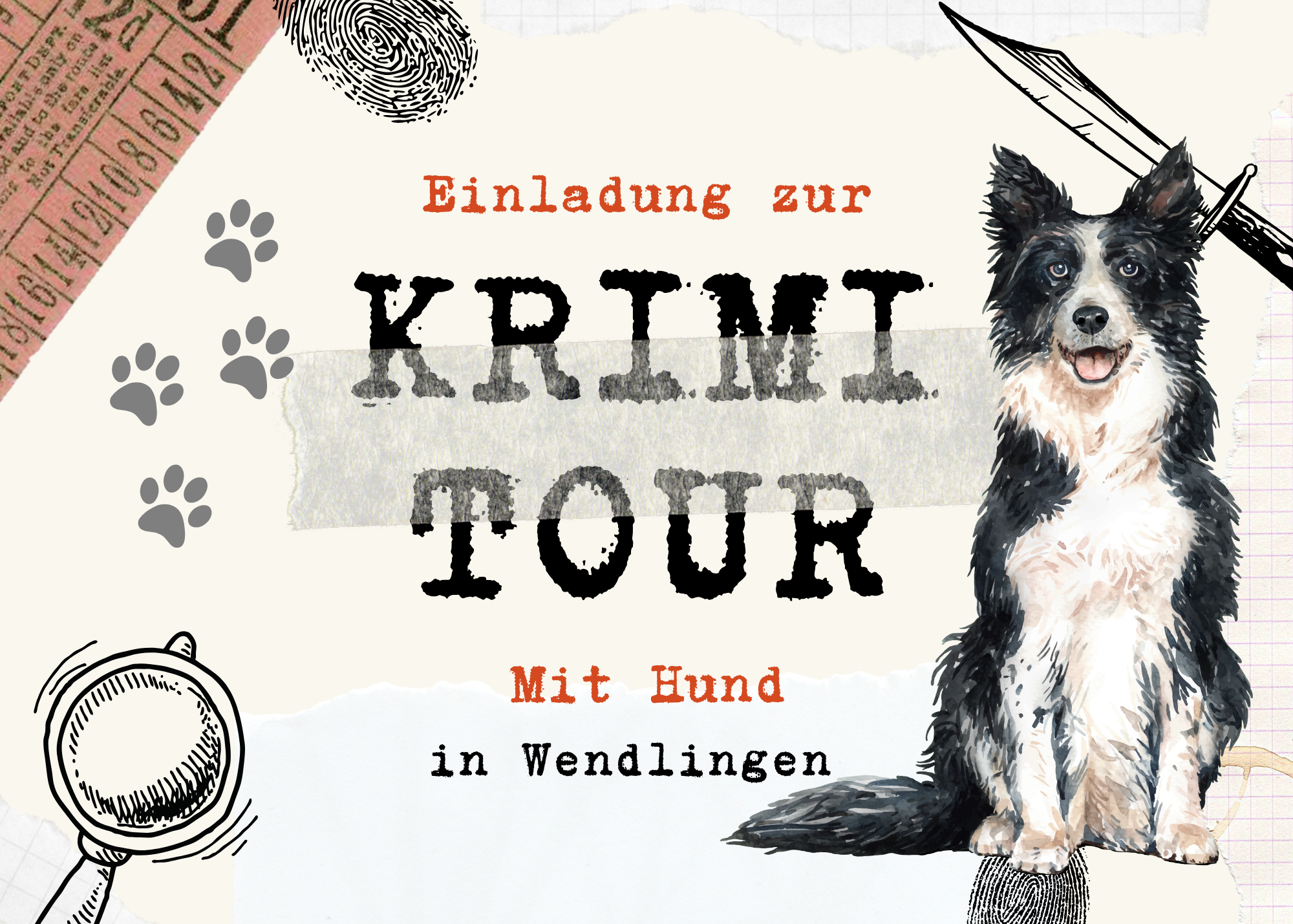 Krimitour mit Hund